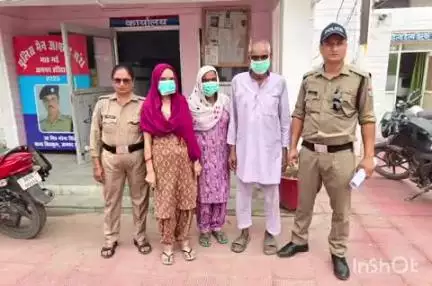 हरिद्वार: भरण-पोषण के मामले में न्यायालय में दर्ज मुकदमे में जारी वारंट के बावजूद फरार पति, पत्नी और पुत्री को किया गया गिरफ्तार