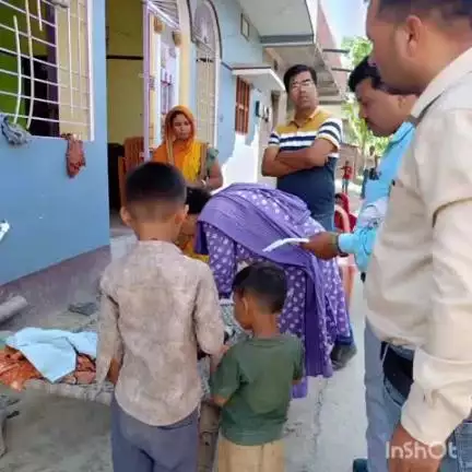 महुआ: वैशाली जिला स्वास्थ्य विभाग की टीम ने महुआ में कालाजार अभियान समेत अन्य कार्यों का निरीक्षण किया