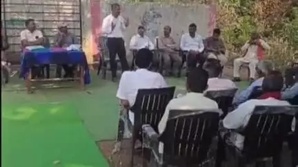 बरघाट: ग्राम दौंदीवाडा में कृषि संकल्प अभियान के अंतर्गत हुई बैठक, अधिकारी, ग्रामीण व किसान रहे शामिल