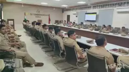 आगरा: आगरा की पुलिस लाइन में iRAD ऐप के मूलभूत प्रशिक्षण का आयोजन किया गया, तीनों जोन के थानों के विवेचक रहे मौजूद