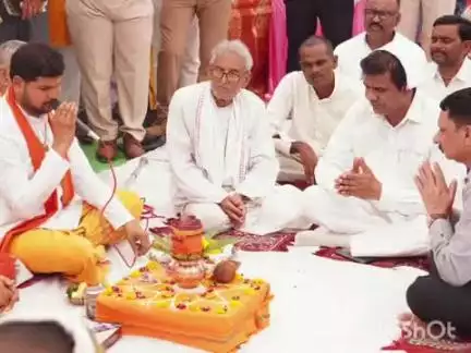 पलेरा: बम्होरी कला में विधायक हरिशंकर खटीक ने नए थाना भवन का शिलान्यास किया