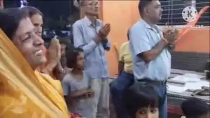 बांधवगढ़: राम दरबार उमरिया में पंडित जी ने विधि-विधान से उतारी भगवान श्रीराम की आरती