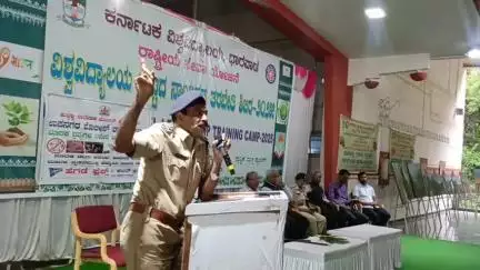 ಧಾರವಾಡ: ವಿದ್ಯಾರ್ಥಿಗಳು ಮಾದಕ ವಸ್ತು, ದುಶ್ಚಟಗಳಿಂದ ದೂರವಿರಿ: ನಗರದಲ್ಲಿ ಸಹಾಯಕ ಪೊಲೀಸ್ ಆಯುಕ್ತ ಪ್ರಶಾಂತ್ ಸಿದ್ದನಗೌಡರ