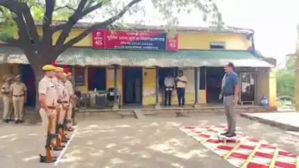 सुनेल: जिला कलेक्टर ने सुनेल थाने का किया निरीक्षण