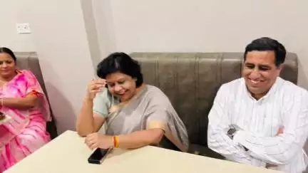 नागौर: बीजेपी की राष्ट्रीय सचिव अलका गुर्जर शुक्रवार को नागौर के दौरे पर रहीं, पार्टी नेताओं ने किया स्वागत