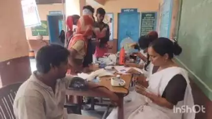 मावली: खाम की मादड़ी में चिकित्सा विभाग ने सिलिकोसिस एवं टीबी स्वास्थ्य जांच शिविर का आयोजन किया