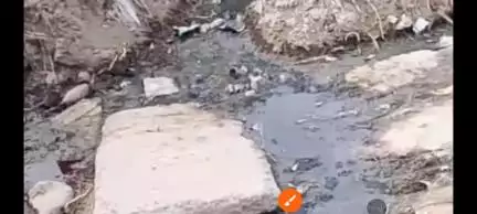 रोड बनी नाली  से परेशान ग्राम चक अहमदीपुर पोस्ट म्योहार थाना सराय अकिल बड़ी सूचना