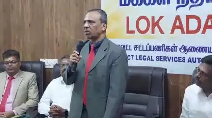புதுக்கோட்டை: லோக் அதாலக் நீதிமன்ற நிகழ்வுகள் மாவட்ட நீதிமன்றத்தில் துவங்கியது முதன்மை மாவட்டநீதி அரசர் J.சந்திரன் துவக்கி வைத்தார்