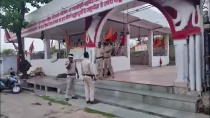 सागर नगर: शहर के प्रमुख श्री पहलवान बब्बा हनुमान मंदिर में प्रशासन पर जबरन कब्जे का आरोप