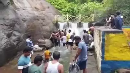 தென்காசி: இரண்டு தினங்களுக்கு பிறகு புலி அருவியில் சுற்றுலா பயணிகள் குளிக்க அனுமதி