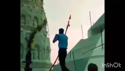 गुना नगर: गुना में वज्रपात का कहर, हनुमान टेकरी धाम और उकावद कला, कुसमोदा के हनुमान मंदिरों पर गिरी बिजली