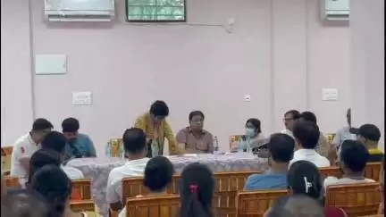 দিনহাটা ১: দিনহাটা কমল গুহ ভবনে রাজ্য শিশু কিশোর উৎসব কে সামনে রেখে প্রস্তুতি সভা