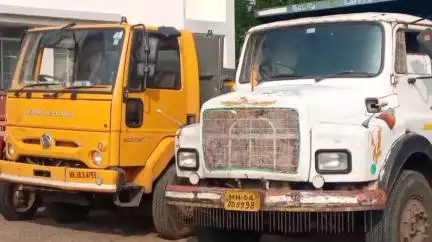 औंढा नागनाथ: तहसीलदार हरीश गाडे यांच्या पथकाची अवैध वाळू वाहतुकीवर कारवाई, साळणा शिवारात दोन टिप्पर पकडले