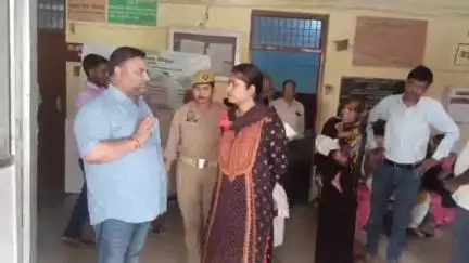 शाहबाद: सीएचसी शाहाबाद का एसडीएम तान्या सिंह ने किया औचक निरीक्षण, सब कुछ मिला ठीक-ठाक