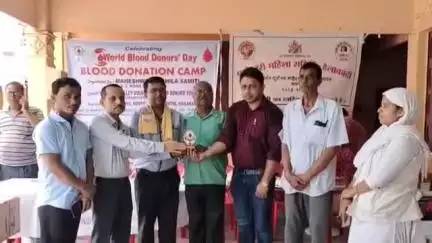 হাইলাকান্দি: হাইলাকান্দিতে বিশ্ব রক্তদাতা দিবস উপলক্ষেBVVBDF-র উদ্যোগে  সচেতনতা কর্মসূচি অনুষ্ঠিত হয়