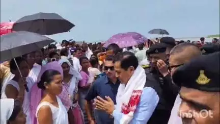 চাবুৱা: চাবুৱাৰ নৰ্থ বালিজান আৰু বগৰীতলিয়াত গৰাখহনীয়া পৰিদৰ্শন কৰিলে কেন্দ্ৰীয় মন্ত্ৰী সৰ্বানন্দ সোণোৱাল,মন্ত্ৰী পিয়ুষ হাজৰিকাই