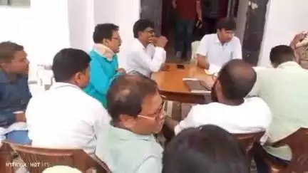 नौगढ़: तहसीलदार की अध्यक्षता में थाना चिल्हिया में थाना समाधान दिवस कार्यक्रम का आयोजन किया गया