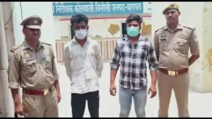 बड़ौत: बड़ावद निवासी युवक से मारपीट और गोली मारकर घायल करने के मामले में बड़ावद व गुराना से 2 आरोपी गिरफ्तार