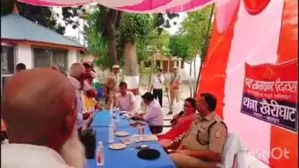महसी: खैरीघाट में डीएम और एसपी की अध्यक्षता में आयोजित थाना समाधान दिवस, 39 प्रार्थना पत्रों में से 5 निस्तारित हुए
