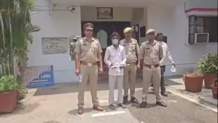 सहारनपुर: गागलहेड़ी थाना पुलिस ने अवैध तमंचे के साथ एक अभियुक्त को देहरादून हाईवे के पुल के पास किया गिरफ्तार