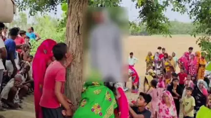 लहरपुर: लहरपुर में लंबी बीमारी और दर्द से परेशान व्यक्ति ने पेड़ में लटक कर की आत्महत्या, पुलिस ने शव पीएम के लिए भेजा