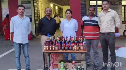 खामगाव: अवैधरित्या विदेशी दारू विक्री करण्याच्या उद्देशाने जवळ बाळगणाऱ्या एका इसमास स्थानिक गुन्हे शाखा पथक बुलढाणा च्या पथकाने