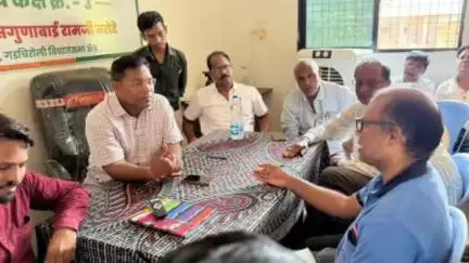 गडचिरोली: धानोरा येथील कर्तव्य कक्ष क्रमांक ३ येथे आमदार मिलिंद नरोटे यांनी नागरिकांशी साधला संवाद.. व जाणल्या समस्या