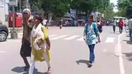 सबौर: भागलपुर में भीषण गर्मी से लोग बेहाल, तापमान 44 डिग्री सेल्सियस के करीब