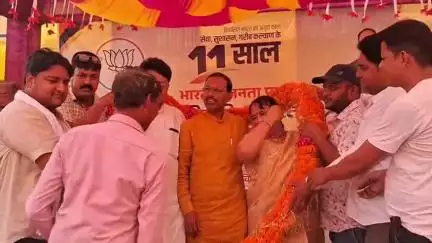 बिल्सी: मोदी सरकार के 11 साल पूरे होने पर बिल्सी नगर पालिका प्रांगण में कार्यक्रम का आयोजन, विधायक ने गिनाई सरकार की उपलब्धियां