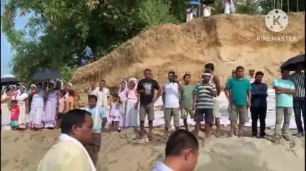 ডুমডুমা: কেন্দ্ৰীয় মন্ত্ৰী সৰ্বানন্দ সোণোৱালৰ কৰ্দৈগুৰিৰ গৰাখহনীয়া  পৰিদৰ্শন
