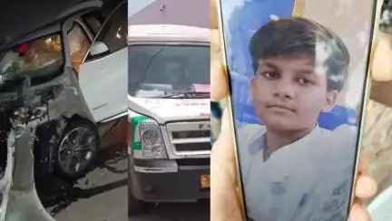 मथुरा: नोएडा से आगरा जा रही BMW कार तेज रफ्तार के कारण यमुना एक्सप्रेस के माइलस्टोन 74 के समीप पलटी, एक की मौत और 3 घायल