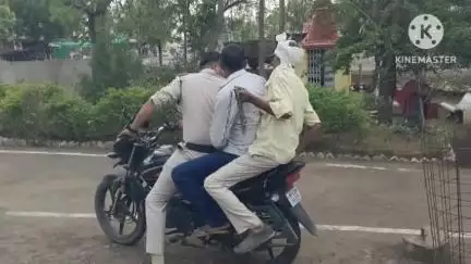 पंधाना: कोहदड़ निवासी 50 वर्षीय व्यक्ति को शांति भंग करने के आरोप में गिरफ्तार कर न्यायालय भेजा गया