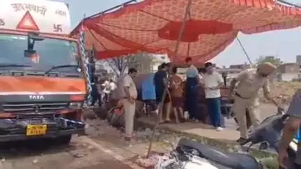 अम्बाला: मंजी साहब गुरुद्वारा के पास हाईवे पर ट्रक ने लोगों को मारी टक्कर, छह घायल, एक की मौत