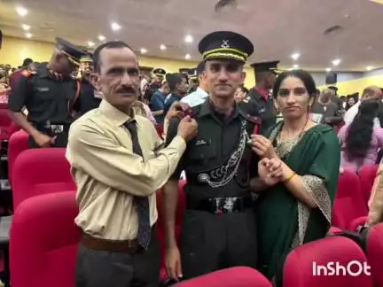 जवाली: बट के एक युवा ने सेना में लेफ्टिनेंट बनकर क्षेत्र का नाम किया रोशन, क्षेत्र में खुशी की लहर
