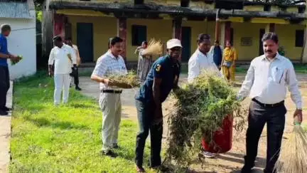 जशपुर: जिले में 'शाला स्वच्छता तिहार' अभियान संपन्न, 8 से 14 जून तक चला स्वच्छता का अभियान