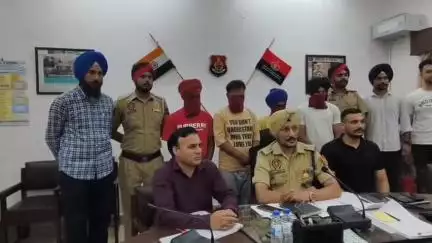 ਸੰਗਰੂਰ: ਸੰਗਰੂਰ ਪੁਲਿਸ ਨੇ ਟਾਵਰਾਂ ਵਿੱਚੋਂ ਪਾਟ ਚੋਰੀ ਕਰਨ ਵਾਲੇ ਚਾਰ ਵਿਅਕਤੀਆਂ ਨੂੰ ਕੀਤਾ ਕਾਬੂ... 31 ਪਾਟ ਵੀ ਕੀਤੇ ਰਿਕਵਰ