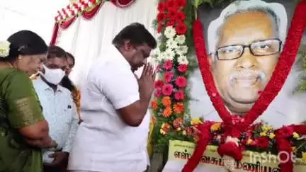 ஆண்டிமடம்: தேவனூர் கிராமத்தில் முன்னாள் எம்பி நினைவுதினம் கடைபிடிப்பு- அமைச்சர் சிவசங்கர் பங்கேற்பு