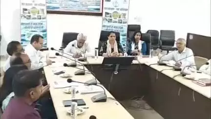 भीलवाड़ा: वंदे गंगा जल संरक्षण जन अभियान के तहत कलेक्ट्रेट सभागार में सीएसआर कार्यशाला का हुआ आयोजन