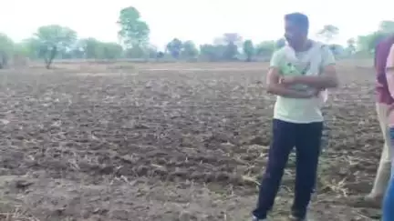 सागर: ग्राम खैराई में आकाशीय बिजली गिरने से 14 बकरियों की हुई मौत, पीड़ित ने प्रशासन से मुआवजा देने की मांग की