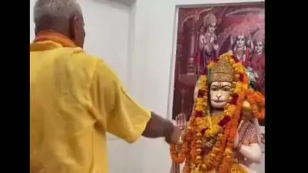 सुल्तानपुर: सुल्तानपुर के संकट मोचन हनुमान मंदिर के 22 वर्ष पूरे, स्थापना दिवस मनाया गया अखंड मानस पाठ के साथ