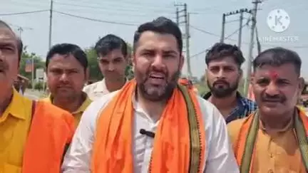सोनीपत: विधायक सोनीपत निखिल मदान ने कहा - भाजपा सरकार 36 बिरादरी को साथ लेकर चल रही है, साधु संतों का हो रहा सम्मान