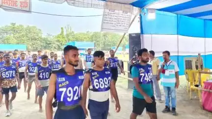 मोतिहारी: मोतिहारी में होमगार्ड बहाली के लिए आयोजित शारीरिक दक्षता की जांच परीक्षा में 255 उम्मीदवार सफल घोषित