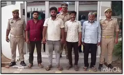 अजीतमल: कोतवाली क्षेत्र के ग्राम गोहानी कला में दो पक्षों के बीच हुई मारपीट के मामले में पुलिस ने चार लोगों को किया गिरफ्तार