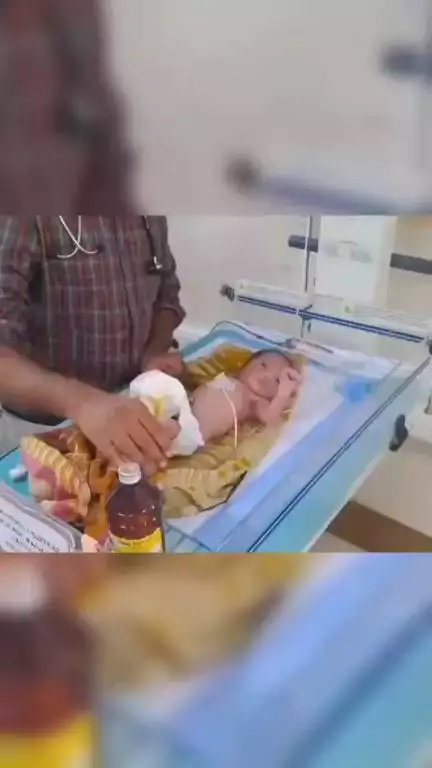 అల్లూరి సీతారామరాజు జిల్లా వీఆర్‌పురంలో అడవిలో చెట్టు కొమ్మకు వేలాడుతూ ప్లాస్టిక్ కవర్‌లో పసికందు