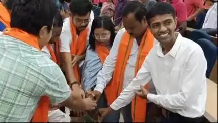 আমবাসা: বিশ্ব রক্তদাতা দিবসে আমবাসায় রক্তদান শিবির ও সচেতনতামূলক কর্মসূচি, ২৫ জনের রক্তদান