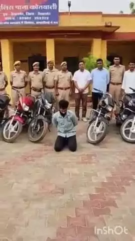 जैसलमेर: पुलिस अधीक्षक के निर्देशन में कोतवाली पुलिस ने ऑपरेशन खुलासा के तहत मोटर साइकिल चोरी की वारदात की त्वरित कार्रवाई की