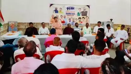 खुर्जा: गांव शाहपुर कला में जँवा मंडल की विकसित भारत संकल्प सभा का आयोजन, मुख्य अतिथि विधायक रहे
