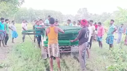 কুলতলি: কাঁটামারি কুমির পাড়ায়  বাঘ ধরতে পাতা হল দুইটি বাঘ ধরা খাঁচা