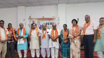 हिण्डोली: संकल्प से सिद्धि अभियान के तहत भाजपा कार्यालय बूंदी में संगोष्ठी का हुआ आयोजन