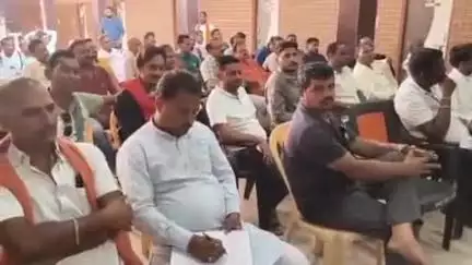 राजपुर: धर्मांतरण रोकने के लिए अग्रसेन भवन राजपुर में सर्व समाज की बैठक हुई